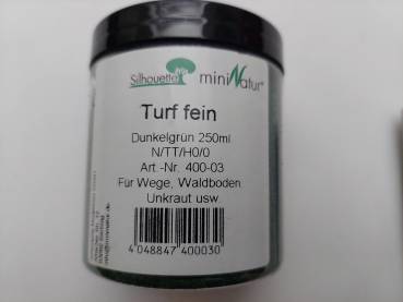 Turf fein, dunkelgrün  ( Microplastikfrei )