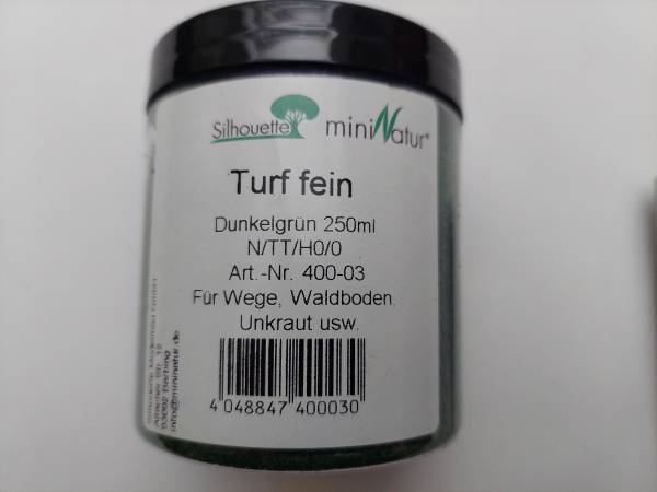 Turf fein, dunkelgrün  ( Microplastikfrei )